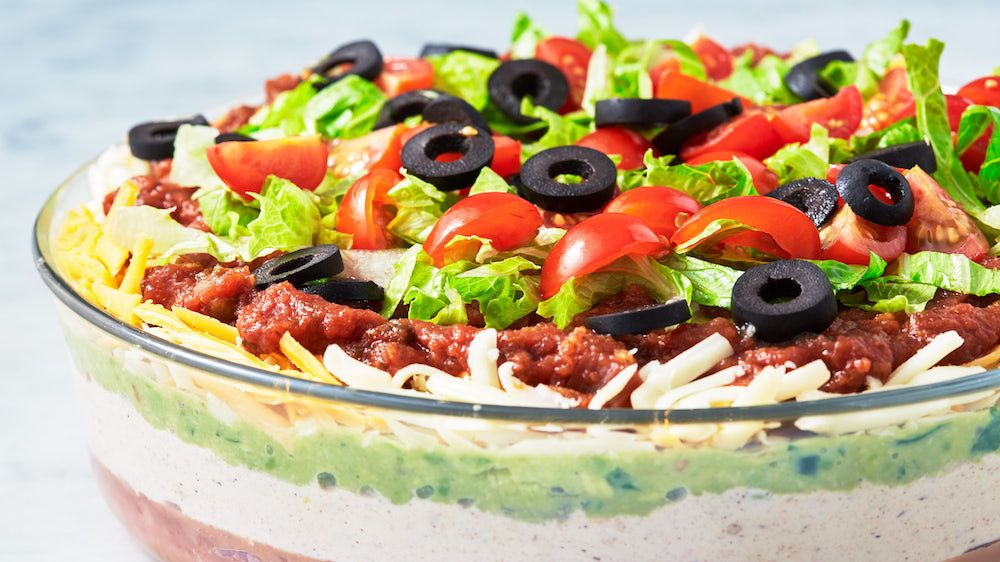 preview for You Can't Have A Super Bowl Party Without This 7 Layer Dip