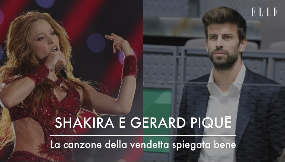 preview for Shakira e Piqué, la canzone della vendetta spiegata bene