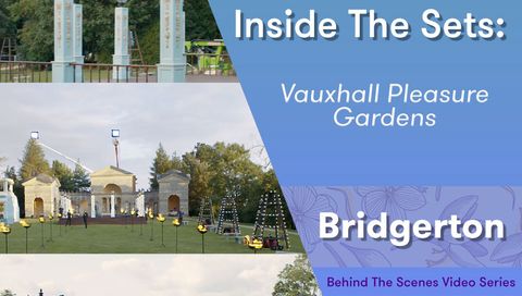 preview for Behind the Scenes of 'Bridgerton': Inside the Sets — Vauxhall Pleasure Gardens