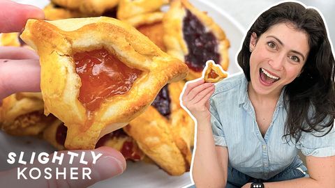 preview for Tess Makes Hamantaschen | Slightly Kosher
