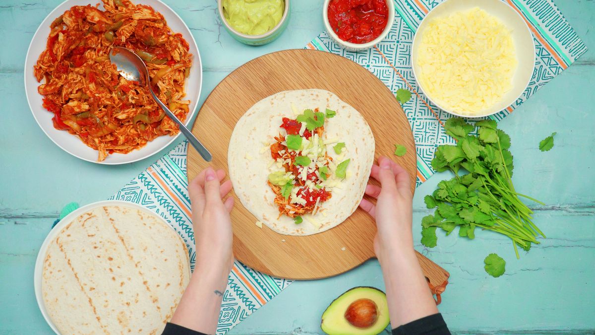 preview for Slow cooker chicken fajitas