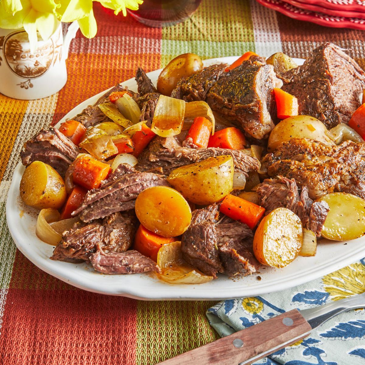 Best Slow Cooker Pot Roast Recipe How to Make Slow Cooker Pot Roast