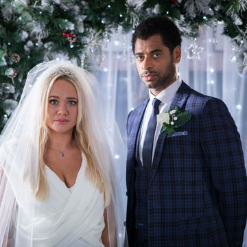 Leela Lomax and Louis Loveday's wedding in Hollyoaks