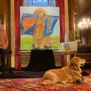 Portrait of Spencer unveiled portrait of spencer unveiled