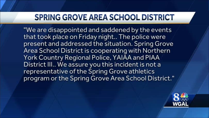 Official Attacked At The End Of Spring Grove Football Game School District Says Official Attacked At The End Of Spring Grove Football Game School District Says