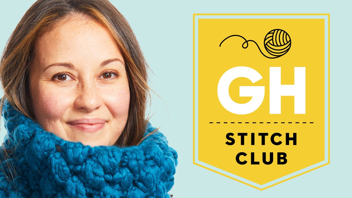 Join the GH x ﻿Yarnspirations Stitch Club for Easy to Follow Knitting and  ﻿Crocheting Patterns