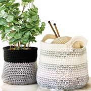how to crochet a basket