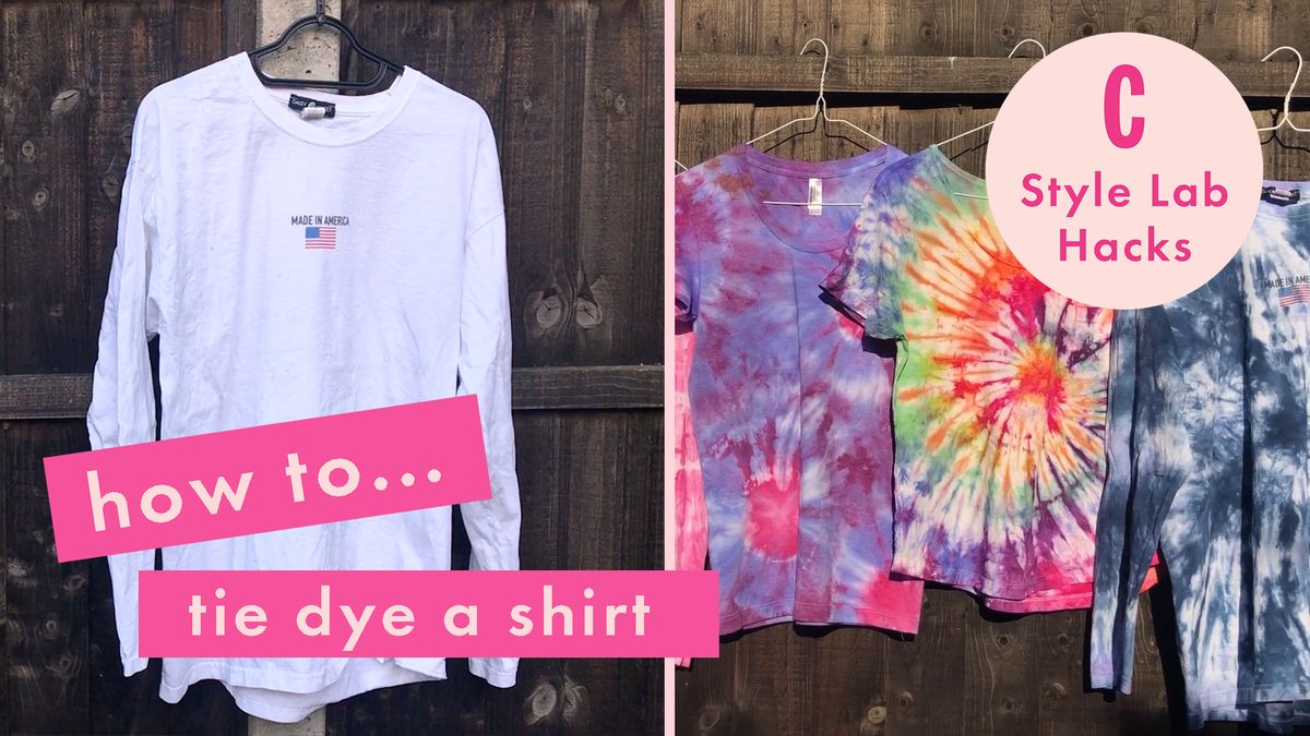 preview for How to tie-dye t-shirts at home: 3 easy methods