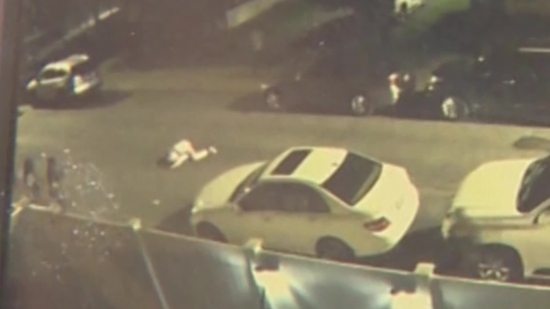 Surveillance video captures shooting of two teenagers in Boston street