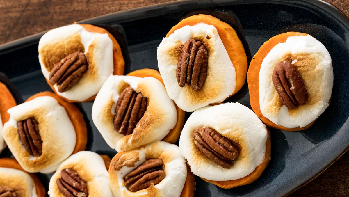 preview for Sweet Potato Bites Are The Cutest, Easiest Thanksgiving Appetizers