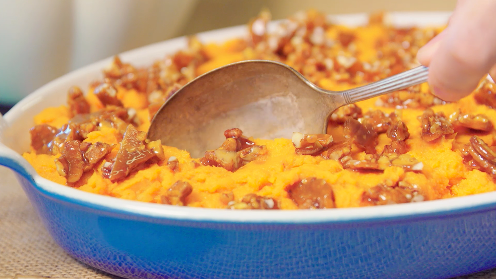 Sweet Potato Casserole Recipe Easy Sweet Potato Casserole With Pecans 1415