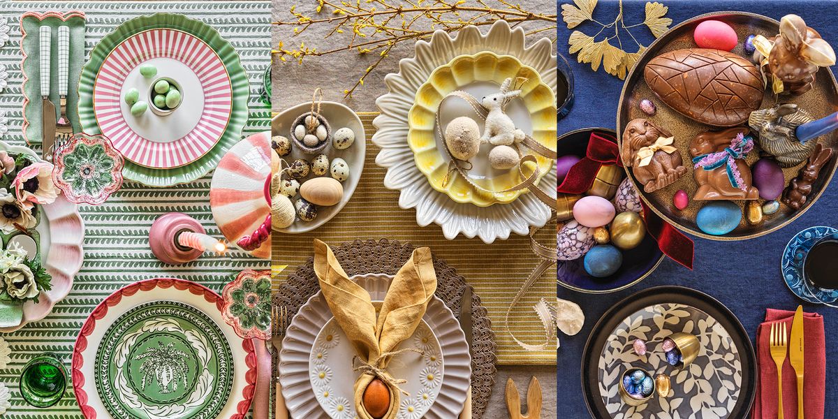 3 ways to decorate an Easter table