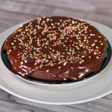 tarta de chocolate sin harina y sin azúcar