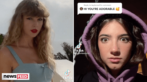 preview for Taylor Swift RESPONDS To Charli D’Amelio’s TikTok & Leaves Her Shook!