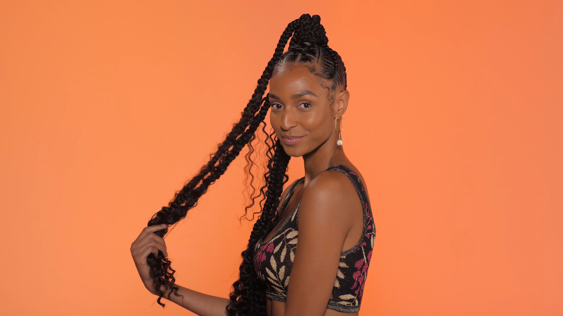 The Braid Up How To Create This Rubberband Stitch Ponytail