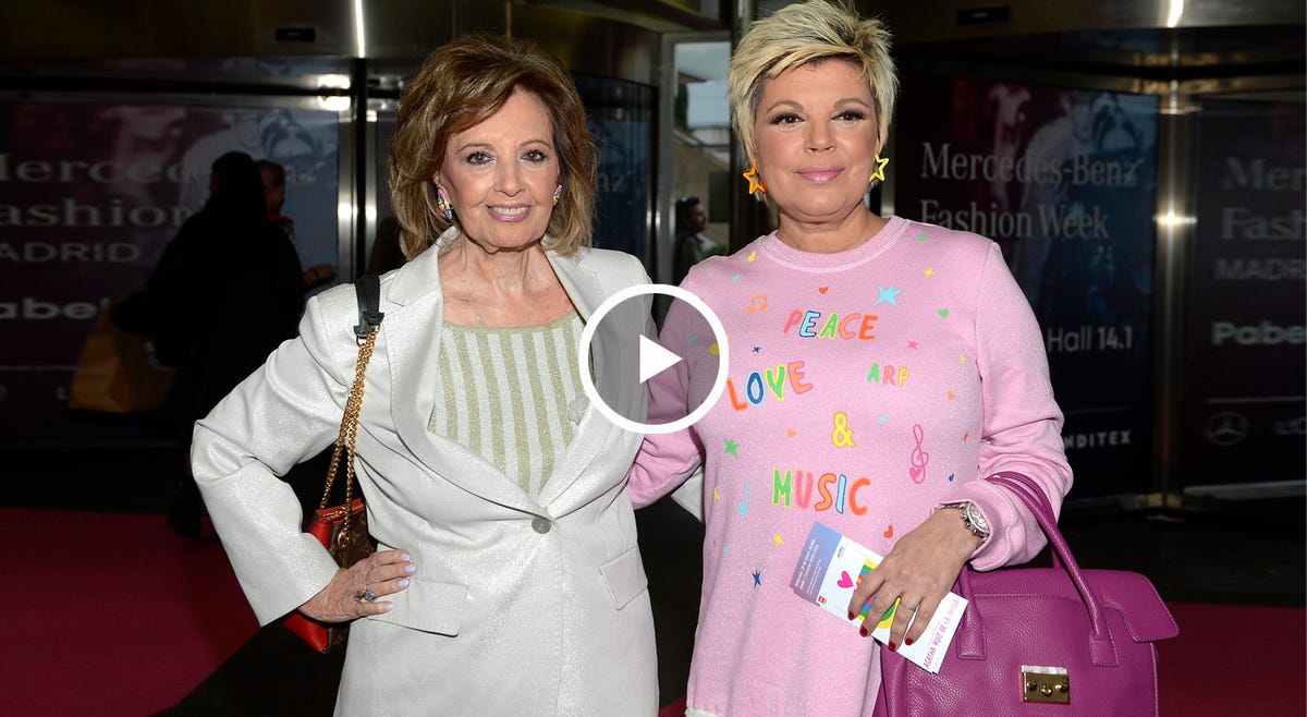 terelu y teresa campos juntas para ilustrar un video en el que terelu se muda a nuevo piso teresa regresa a su casa