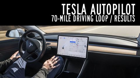 How about a preview of Tesla's Autopilot features?we test it