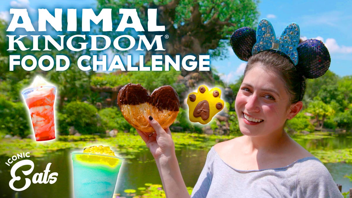 preview for 1 Woman, 21 Magical Treats, And A 100-Degree Day: This Is The Animal Kingdom Eating Challenge