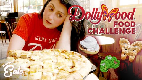 preview for 1 Woman, 21 Country Treats, And A 90-Degree Day: This Is The Dollywood Eating Challenge