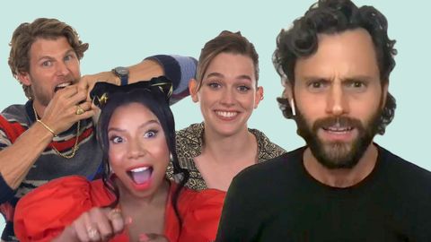 preview for Penn Badgley and The Cast of Netflix' 'You' Test Their Acting Skills | That's So Emo | Cosmopolitan