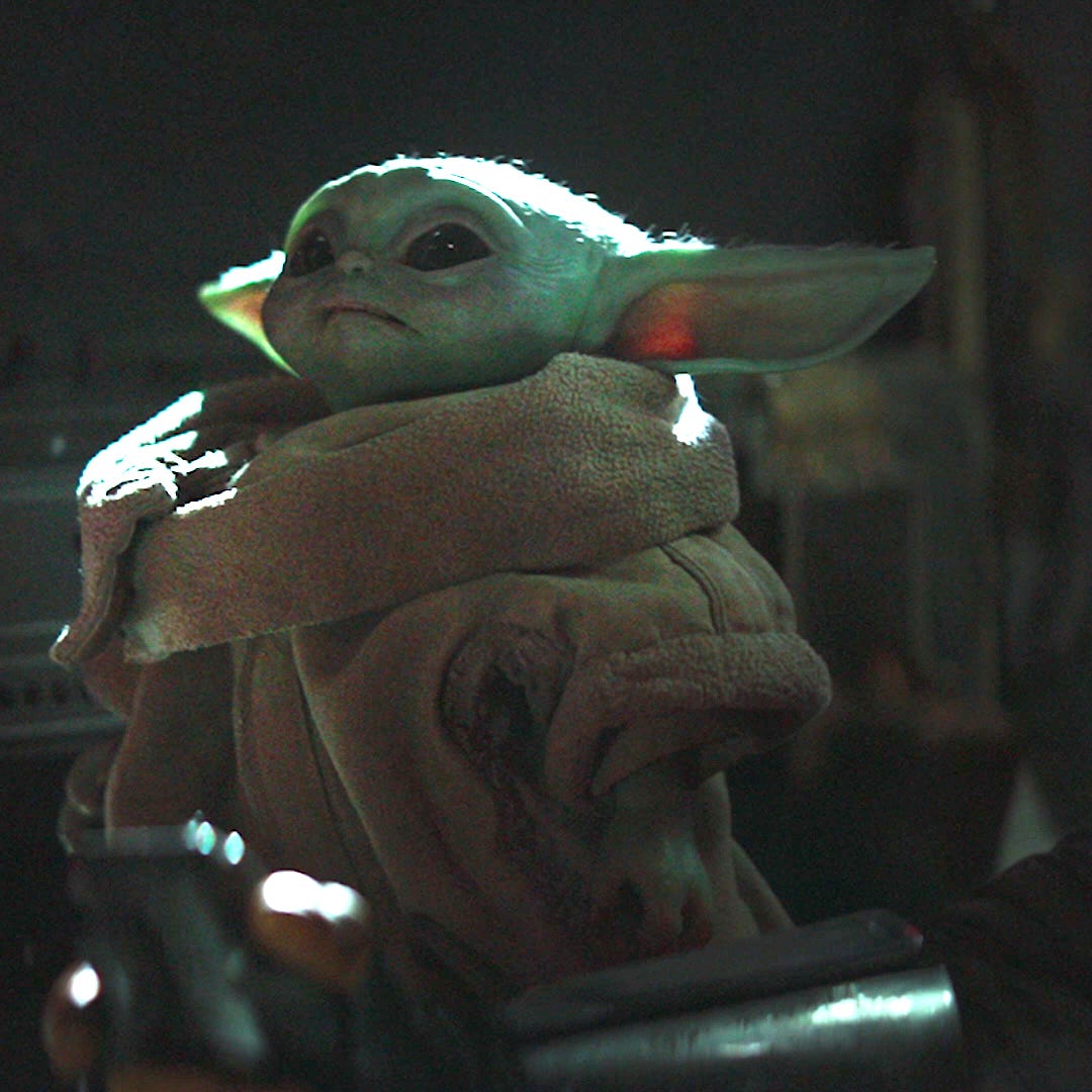 baby yoda being adorable (season 2 edition) 