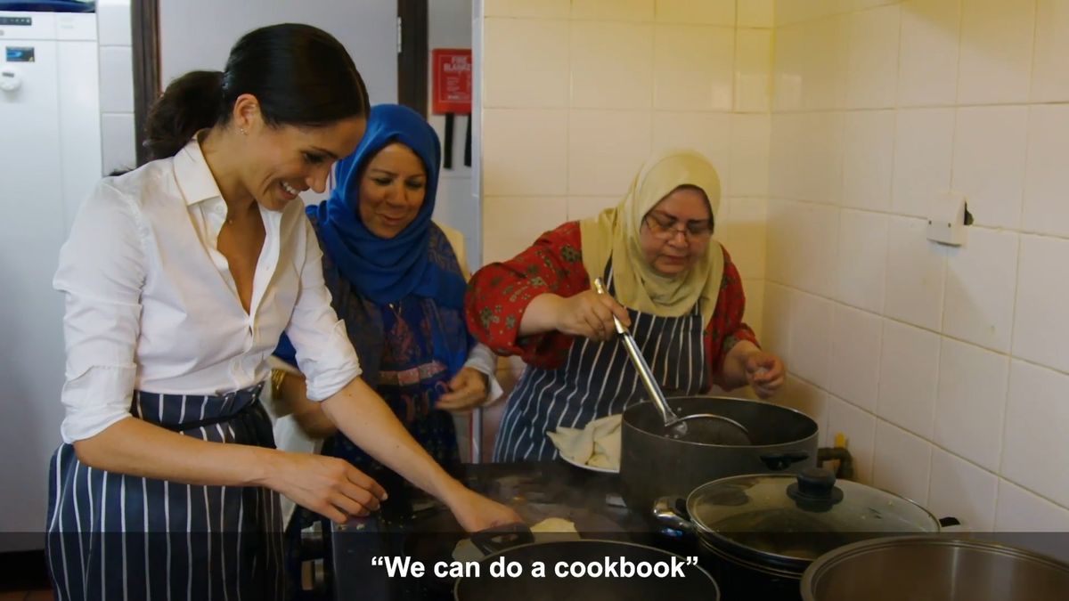preview for Meghan Markle is helping release a cookbook