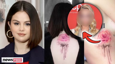preview for Selena Gomez DEBUTS Massive MATCHING Tattoo w/ BFF