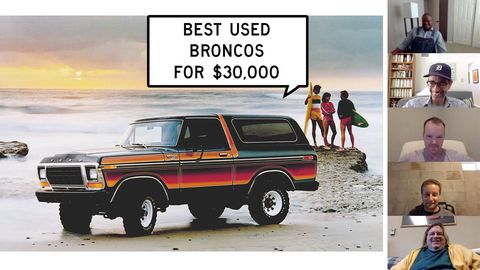 preview for We Find Used Ford Broncos for Less Than $30,000: Window Shop with Car and Driver