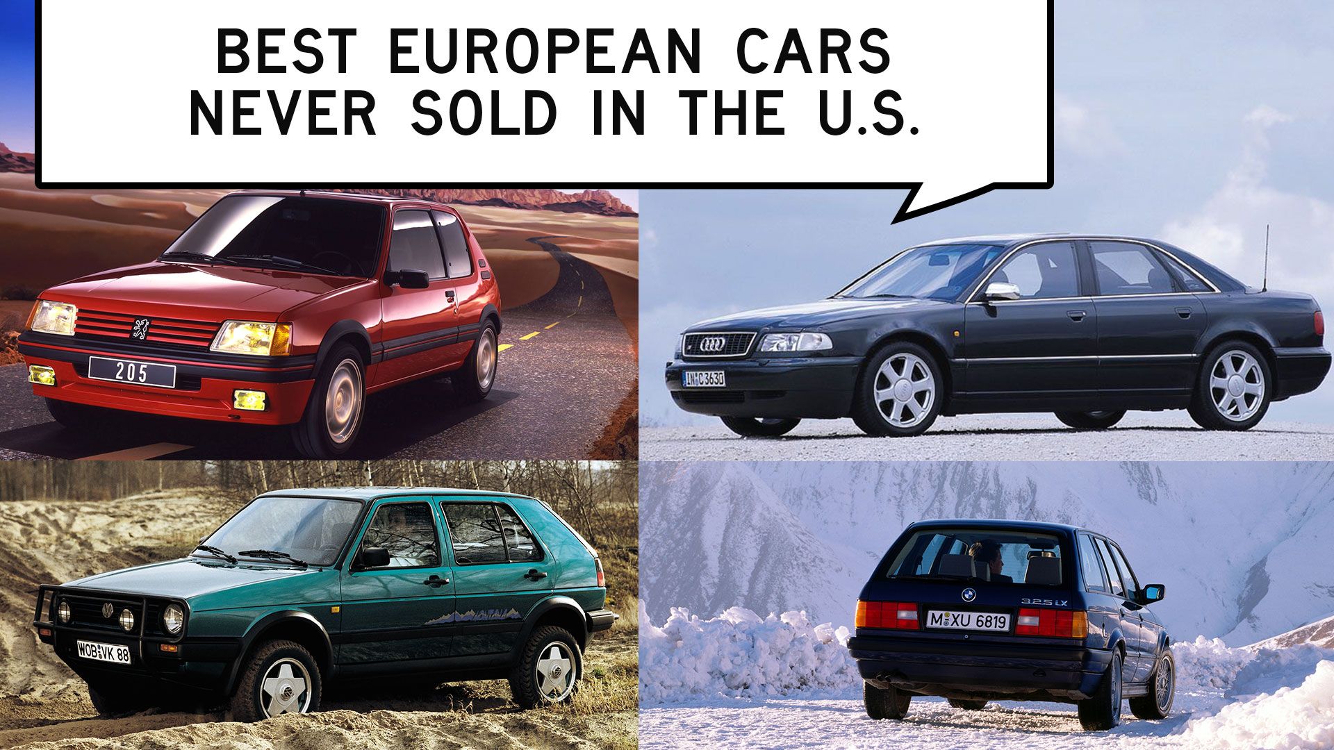 Europe and the U.S. Share a Lot, Except When It Comes to Cars - The New  York Times