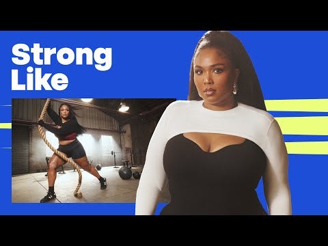 preview for Lizzo Shows Off Her Transformative Strength-Based Workout | Strong Like | Women's Health