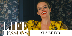 claire foy life lessons
