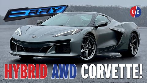 preview for Yes, The Hybrid and AWD 2024 Chevrolet Corvette E-Ray Can Drift