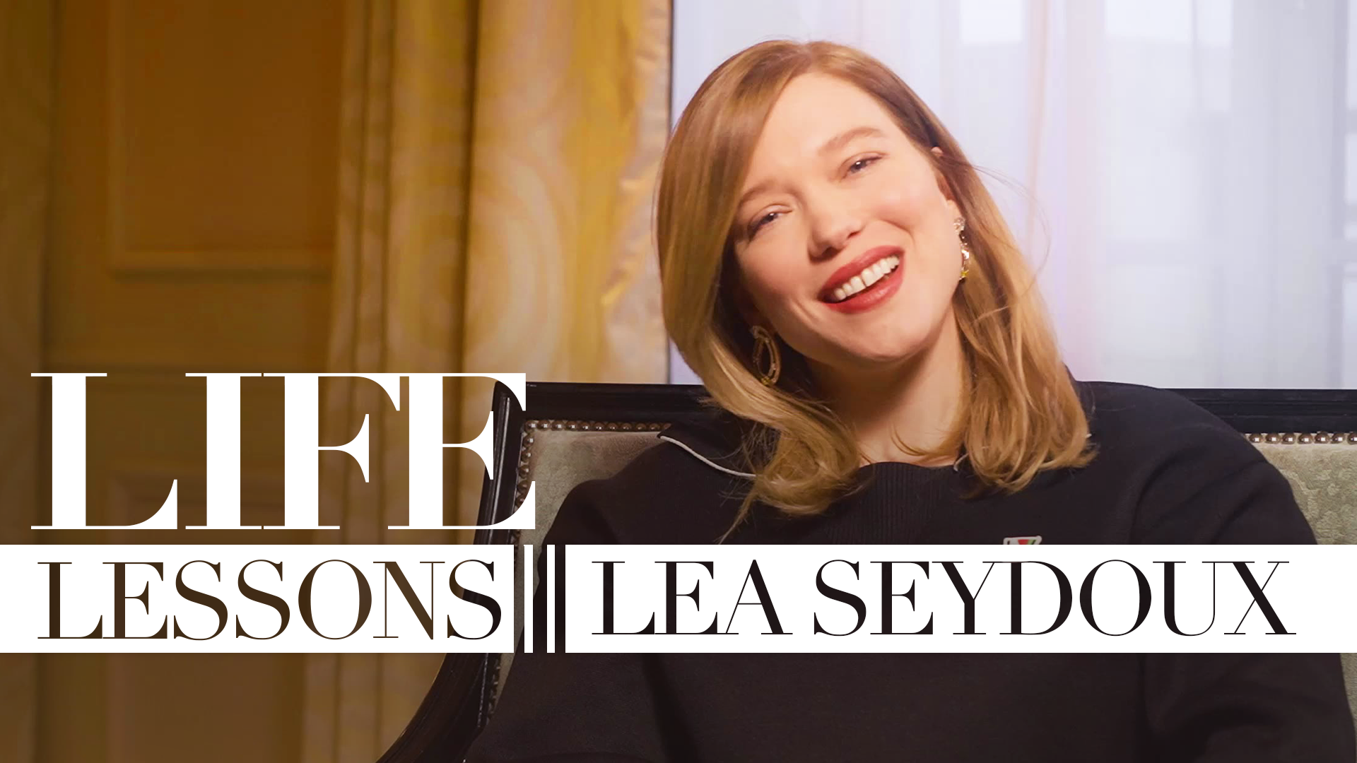 Life Lessons with Léa Seydoux