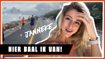 janneke scherpenhuyzen vlogt de bay2bay 30k in kaapstad, estafette vlog van runner's world 12