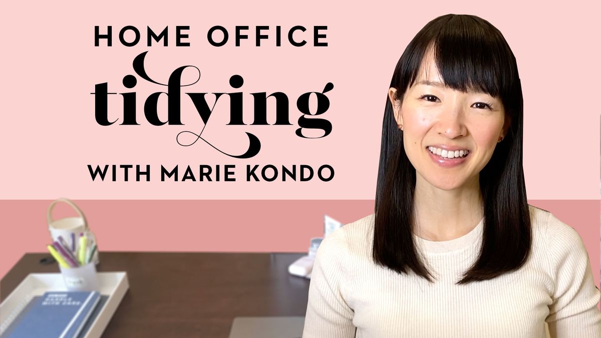 preview for How To Tidy A Home Office With Marie Kondo