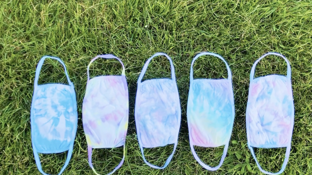 preview for How to DIY Tie-Dye Face Masks