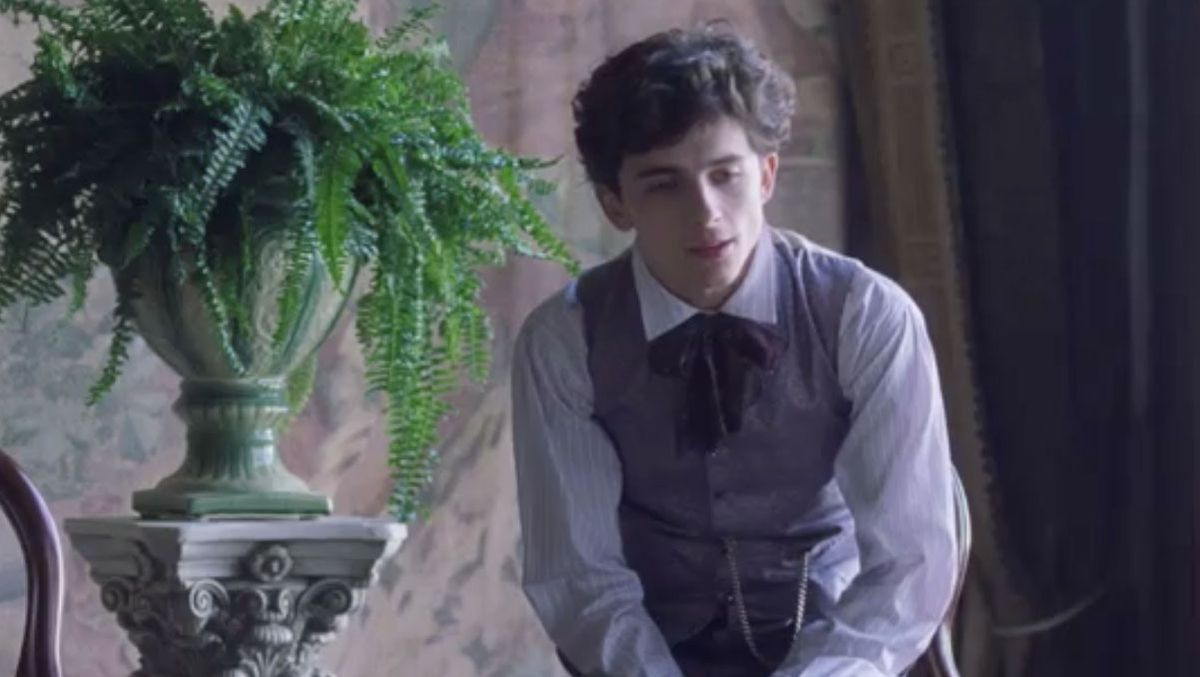 preview for UK EXCLUSIVE: Watch Timothee Chalamet And Florence Pugh In New Little Women Clip