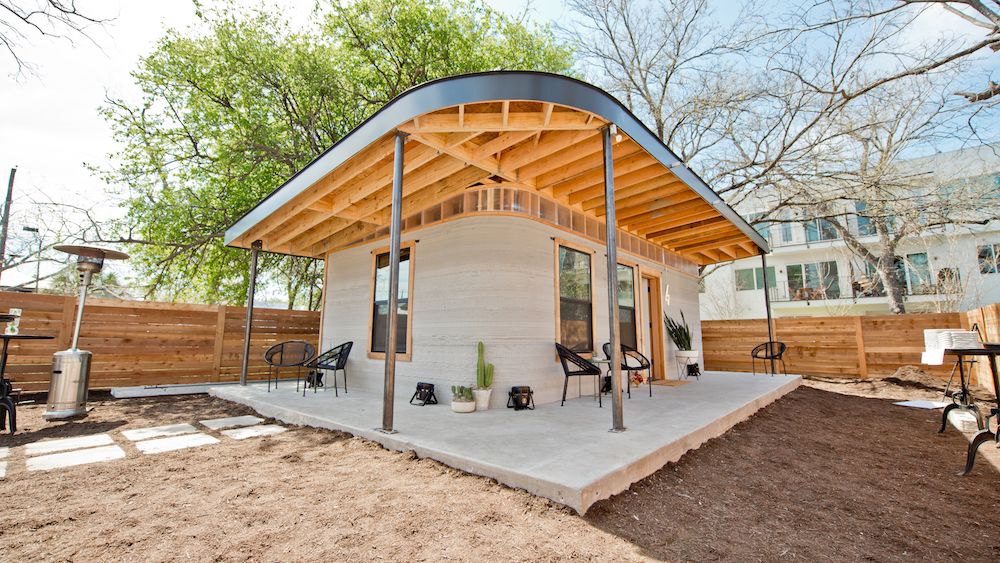 preview for This Tiny Home Was 3D-Printed in Just 24 Hours