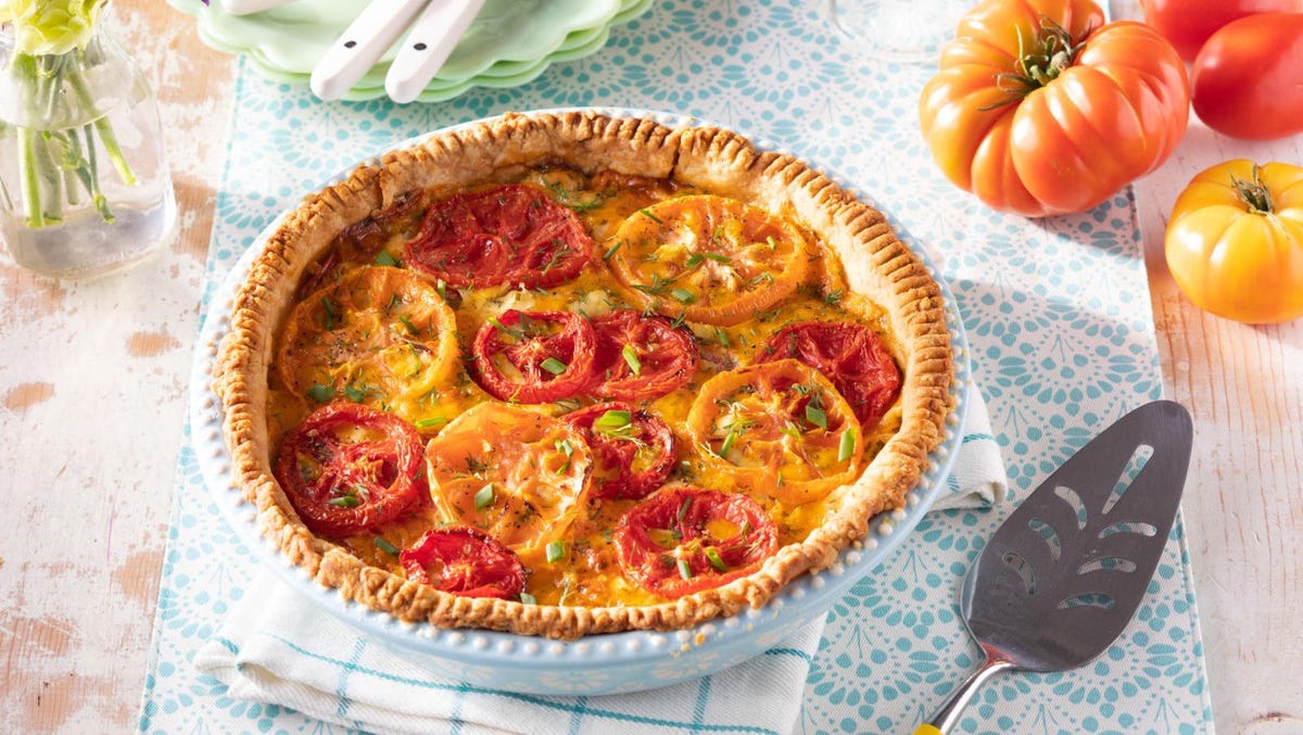 Best Tomato Pie Recipe - How to Make Tomato Pie