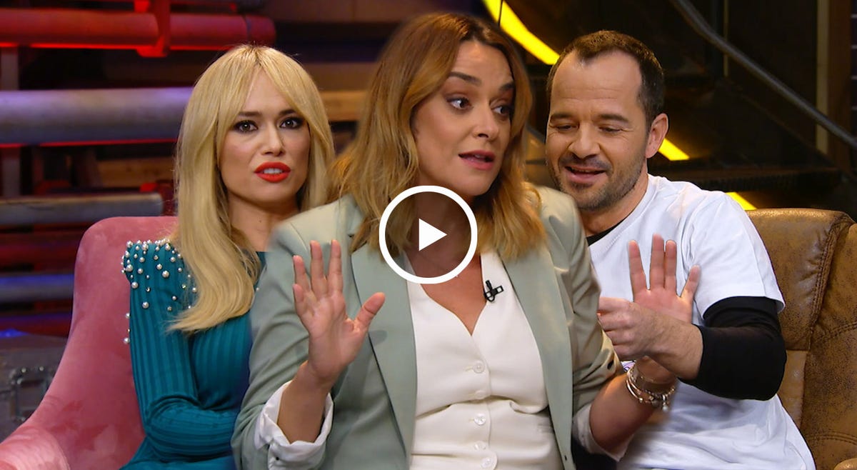 a presentadora, toñi moreno, acude al programa de patricia conde y Ángel martin 'dar cera pulir 0' no te pierdas en el vídeo las ocurrencias de los tres
