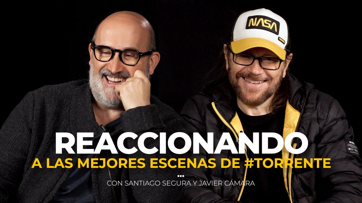 preview for Santiago Segura y Javier Cámara reaccionan a las mejores escenas de 'Torrente'