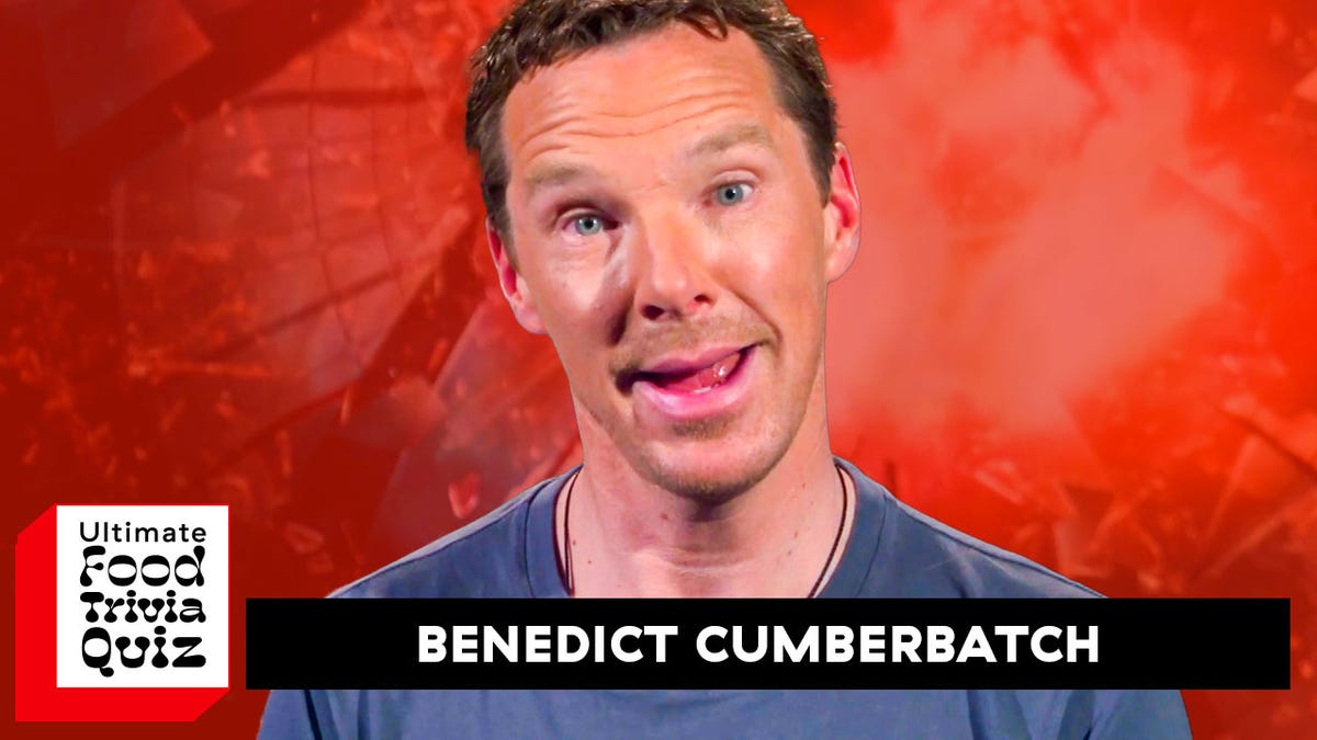preview for Benedict Cumberbatch Channels His Very Own Chaos Magic In This Marvel Food Trivia Quiz