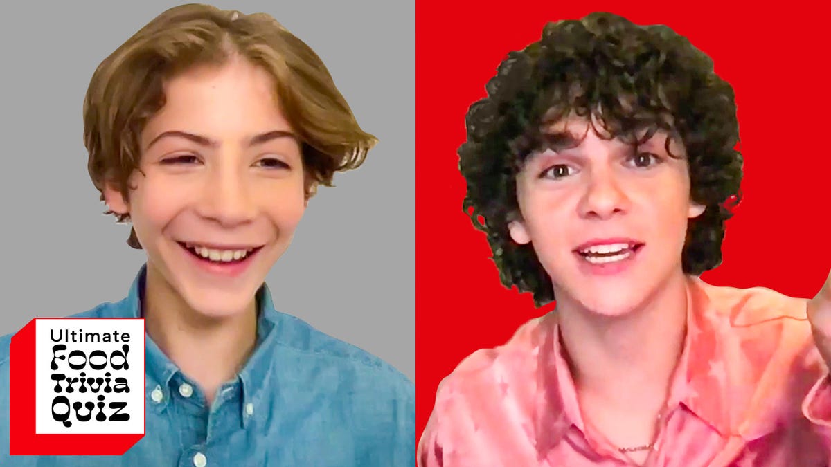 preview for Jacob Tremblay & Jack Dylan Grazer From Pixar's 'Luca' Compete In This Ultimate Food Trivia Quiz