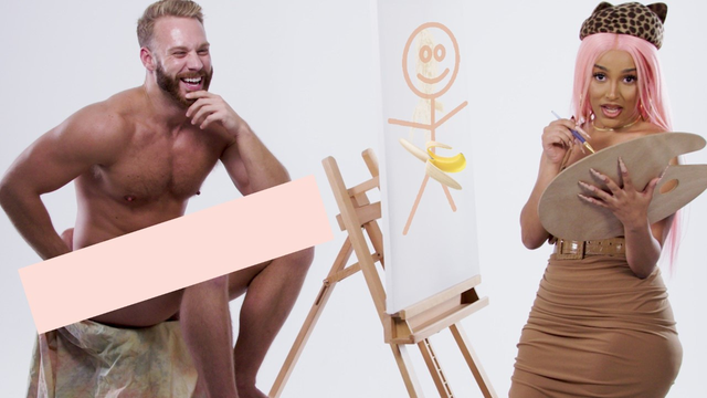 Nos Encanta Ver A Doja Cat Say So Pintando A Un Modelo Desnudo