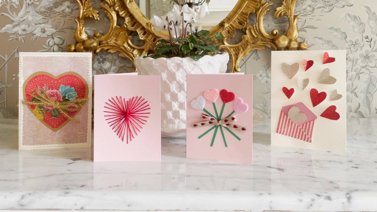 Easy DIY Valentine's Day Cards - How to Make Valentine's Cards