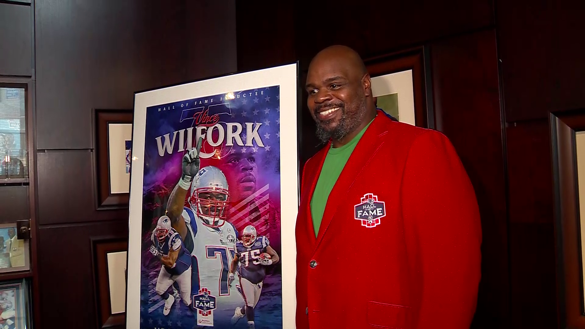 Vince Wilfork voted by fans into Patriots Hall of Fame