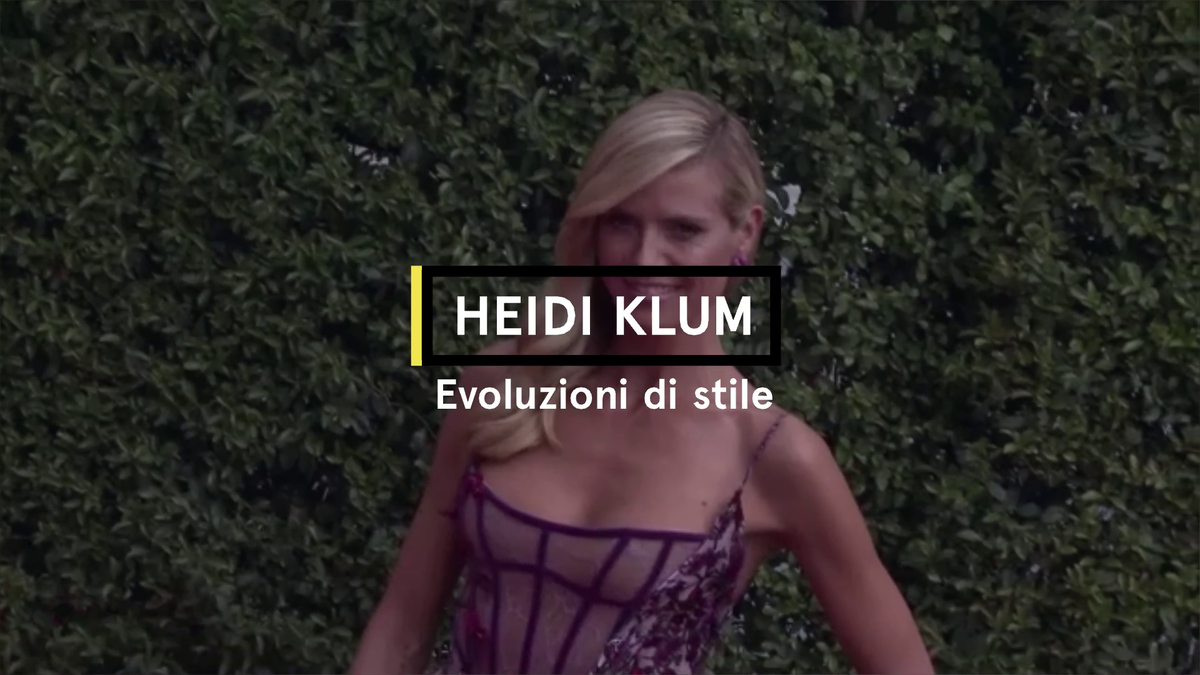 preview for Heidi Klum evoluzione di stile