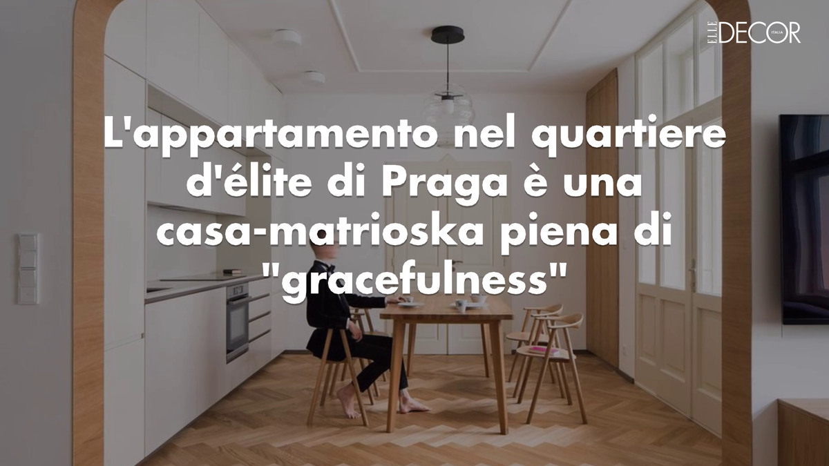 preview for L'appartamento nel quartiere d'élite di Praga è una casa matrioska piena di gracefulness