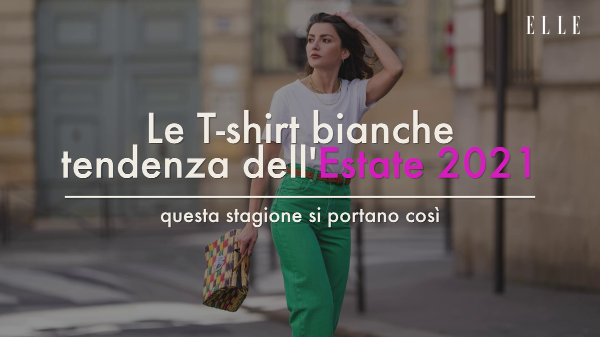preview for Le t shirt bianche tendenza estate 2021