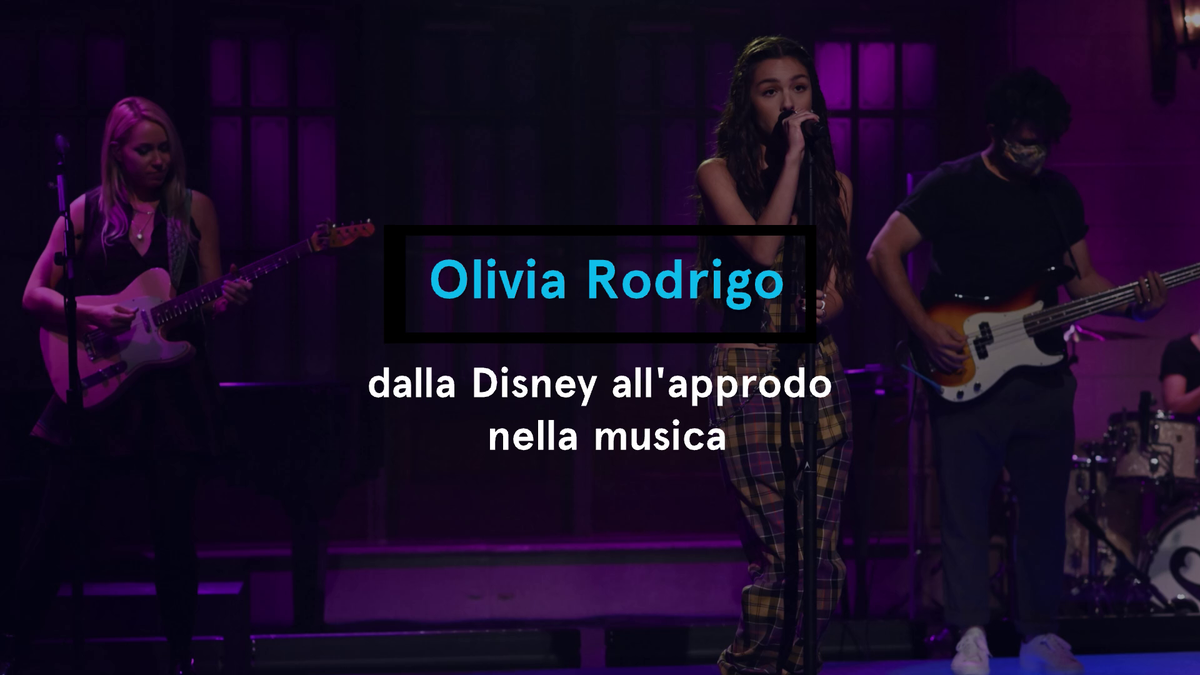 preview for Olivia Rodrigo dalla Disney all'approdo nella musica